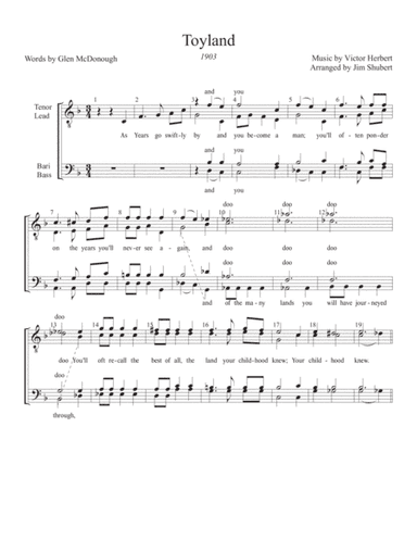 Toyland (arr. Jim Shubert)