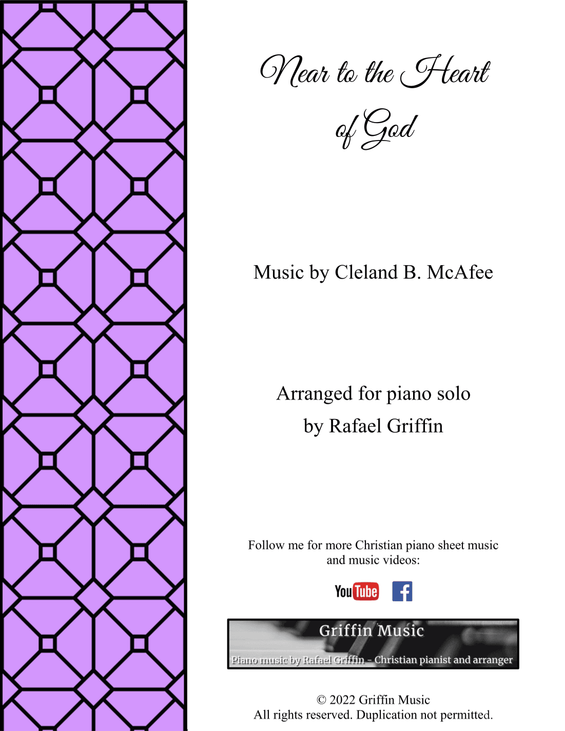 Near to the Heart of God (arr. Rafael Griffin)