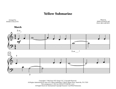 Yellow Submarine (arr. Maria Colletti)