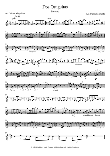 Dos Oruguitas (arr. Victor Magalhães)