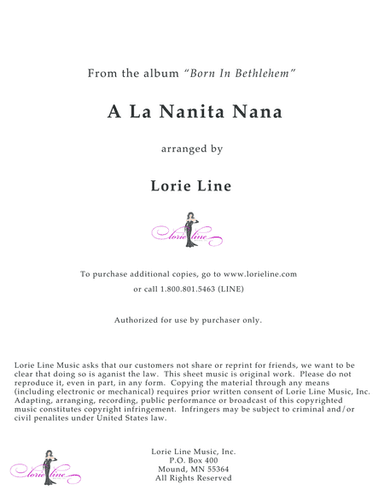 A La Nanita Nana (arr. Lorie Line)