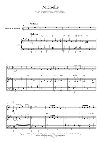 Michelle (arr. Gerson Arrais)
