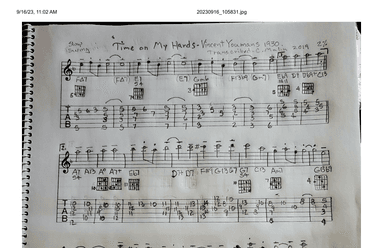 Time On My Hands (you In My Arms) (arr. Christopher J. Malin)