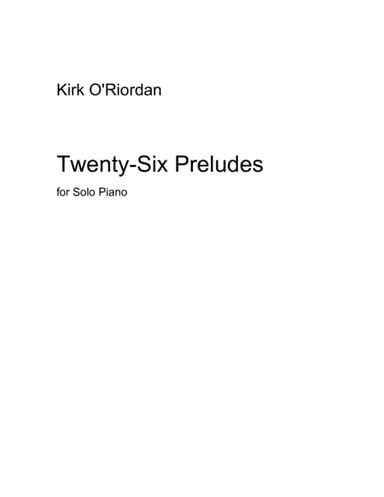 Twenty-Six Preludes