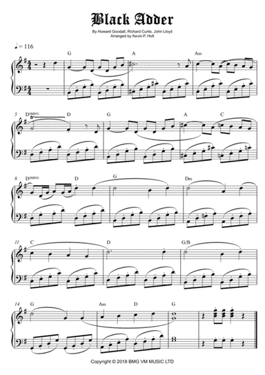 Blackadder Theme (arr. Kevin P. Holt)