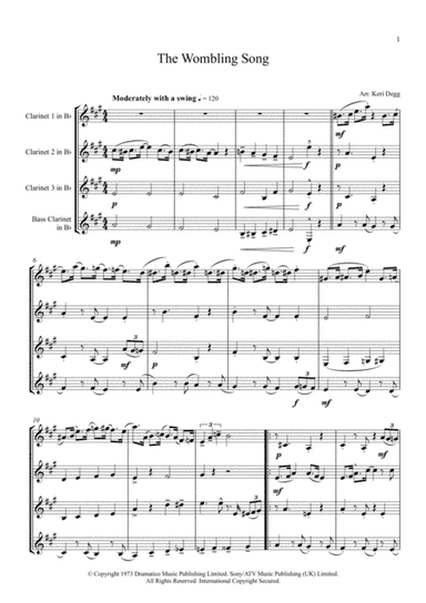The Wombling Song (arr. Keri Degg)