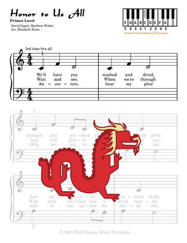 Honor To Us All (arr. Elizabeth Essex)