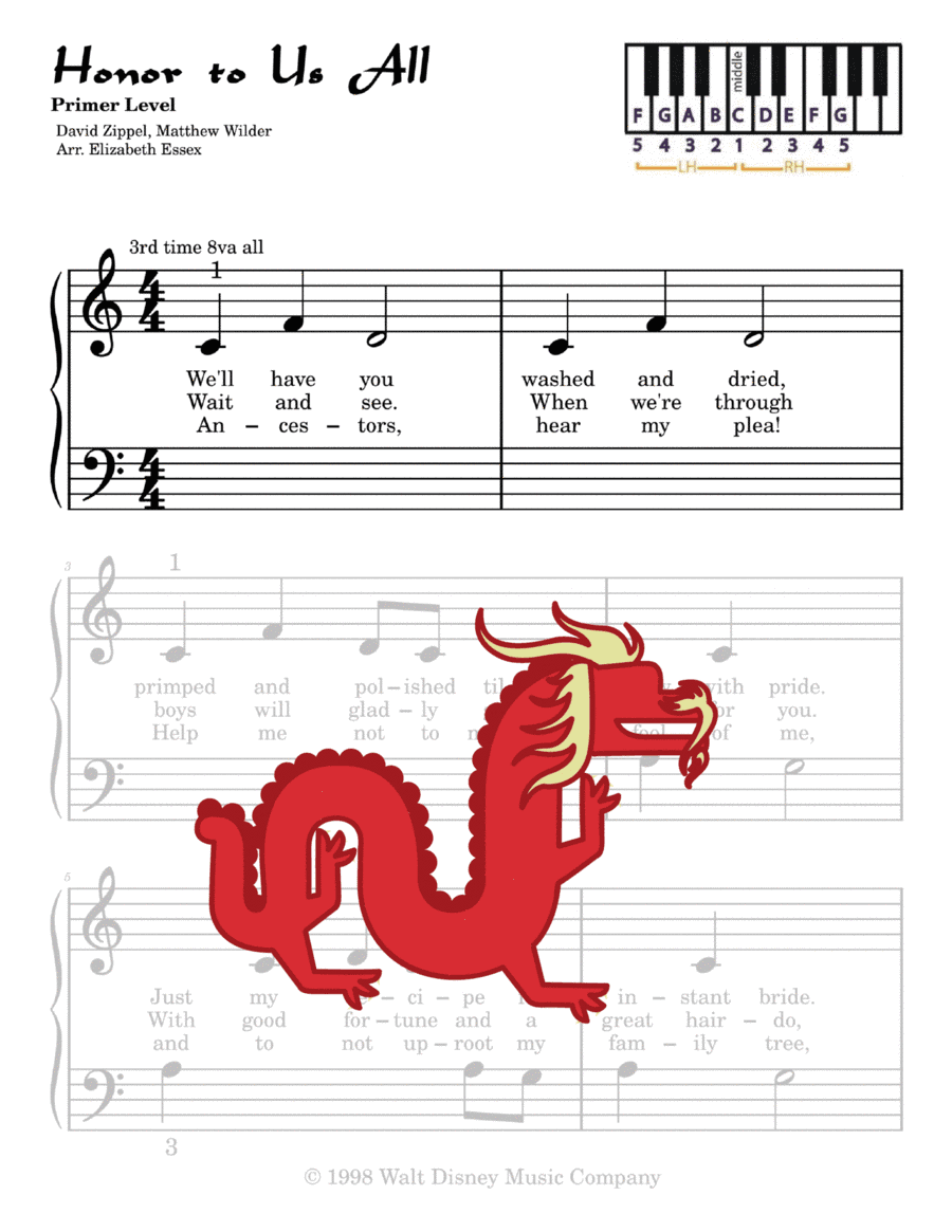 Honor To Us All (arr. Elizabeth Essex)