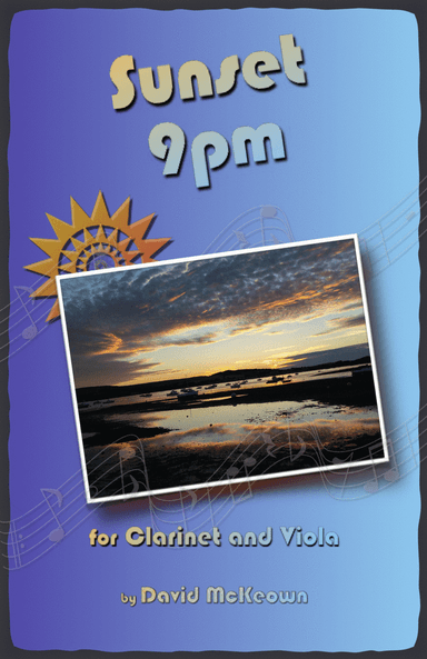 Sunset 9pm, for Clarinet and Viola Duet