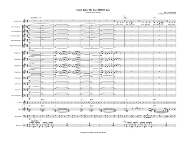 Can't Take My Eyes Off Of You (arr. Dean Mounts)