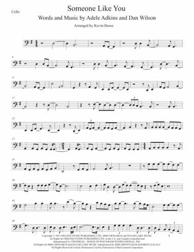 Someone Like You (arr. Kevin Busse)