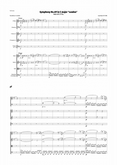 Haydn - Symphony No.69 in C major, Hob.I:69 "Laudon" (arr. J.G. Cucó Barber)