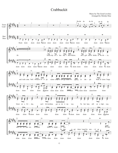 Crabbuckit (arr. Melody Hine)