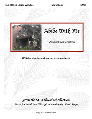 Abide With Me  (StA C00145) (arr. Mark Rippe)