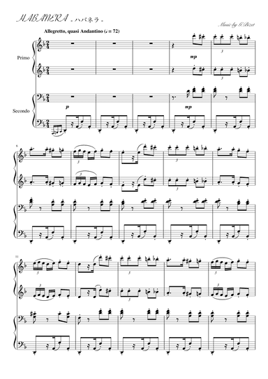 Habanera (arr. pfkaori)