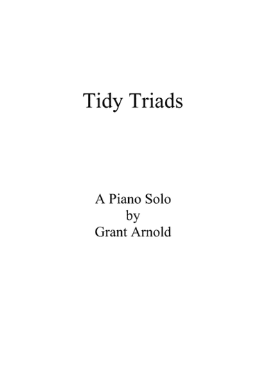 Tidy Triads
