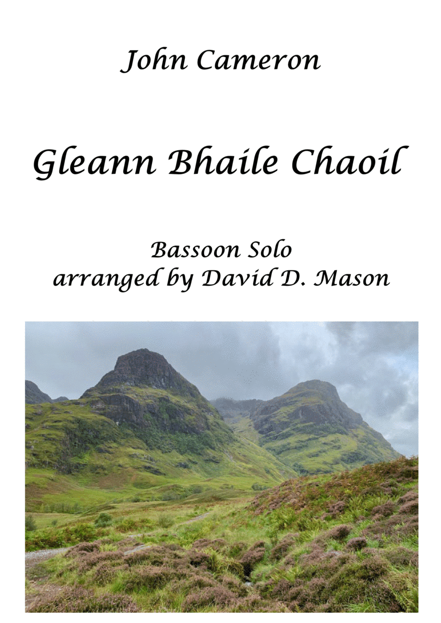 Gleann Bhaile Chaoil (arr. David D. Mason)