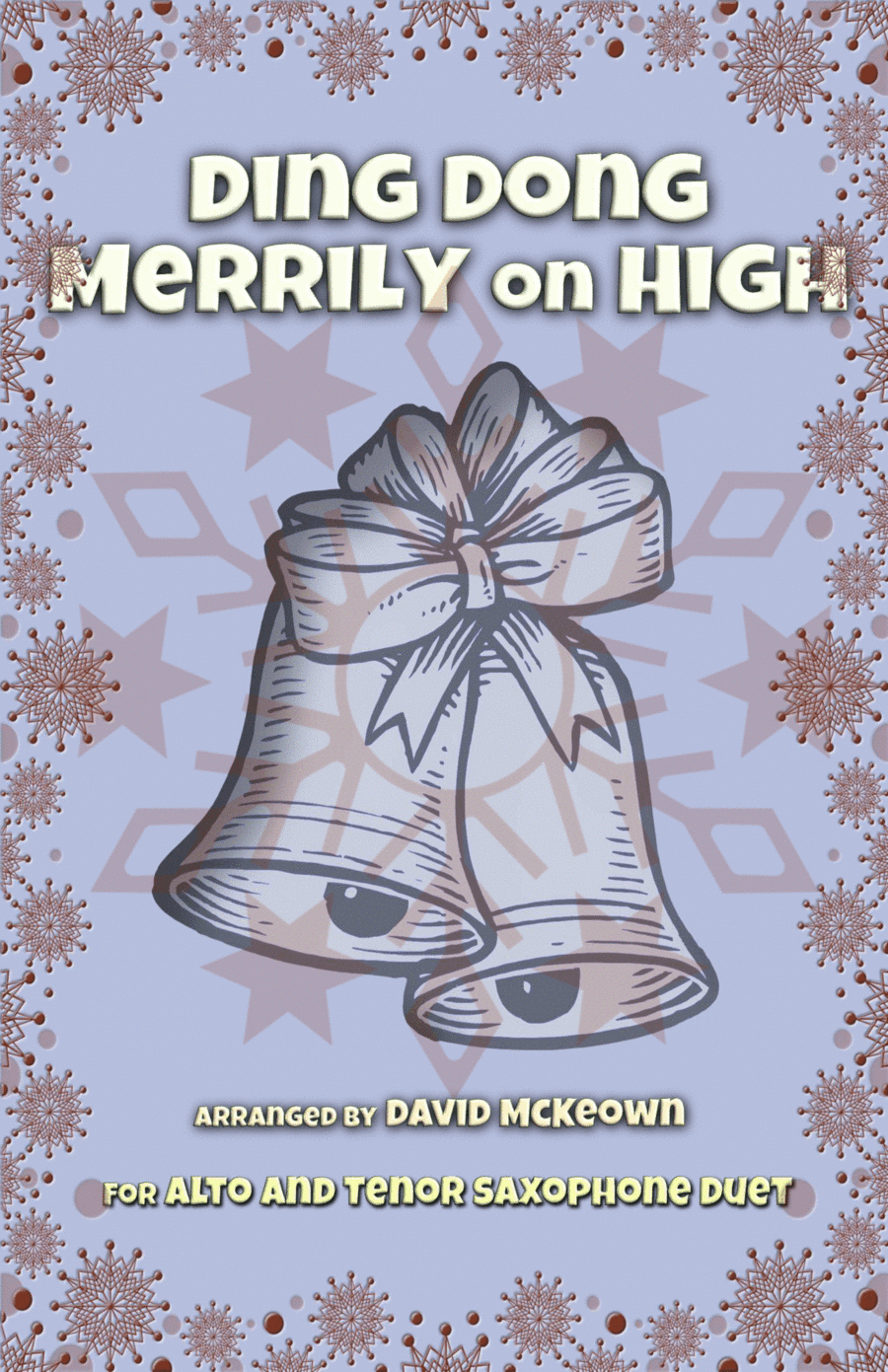 Ding Dong Merrily on High, Jazz Style, for Alto and Tenor Saxophone Duet (arr. David McKeown)
