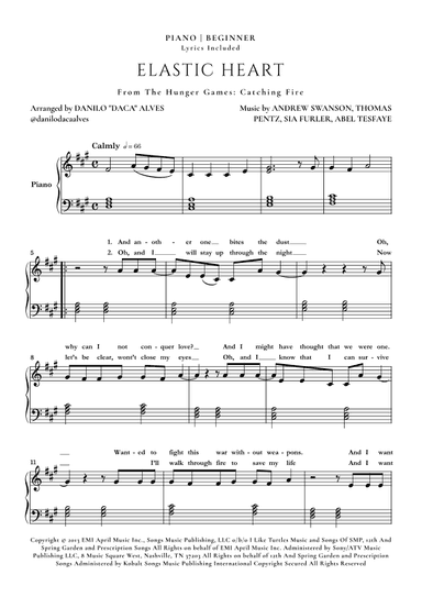 Elastic Heart (arr. Danilo "Daca" Alves)