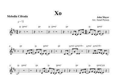 Xo (arr. Israel Pessoa)