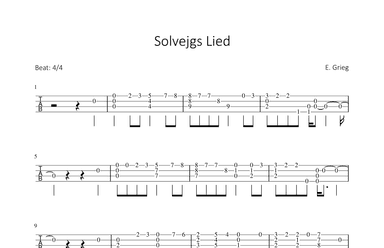 Solvejgs Lied (arr. Bettina Schipp)