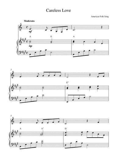 Careless Love (arr. Kaiserin Rebecca)
