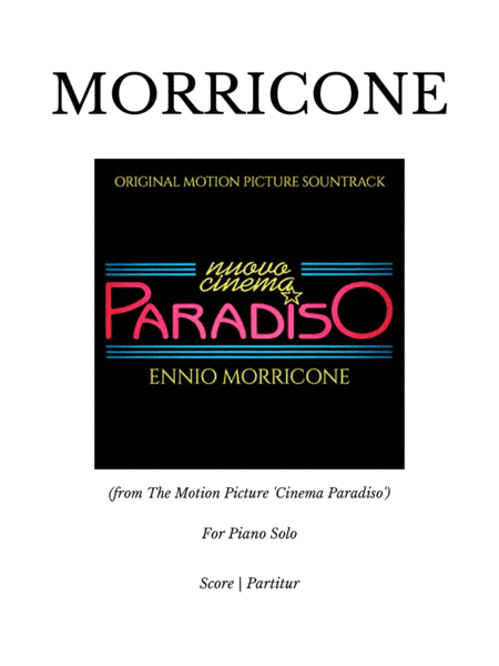 Cinema Paradiso (arr. Flavio Regis Cunha)