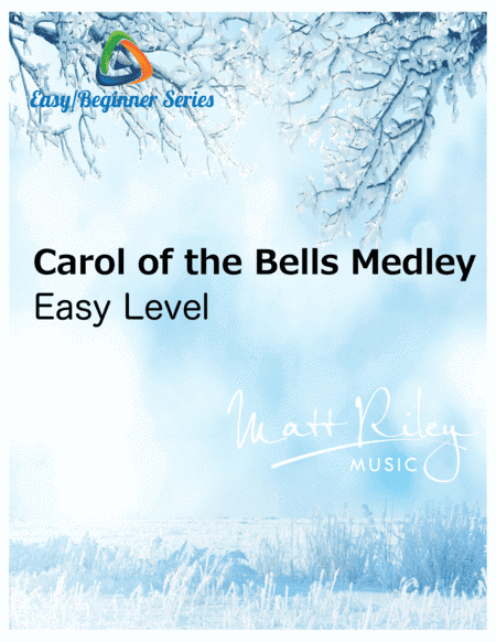 Carol Of The Bells / God Rest Ye Merry Gentlemen - 2 Alto Saxes, 2 Tenor Saxes, Baritone Sax (Option (arr. www.mattrileymusic.com)