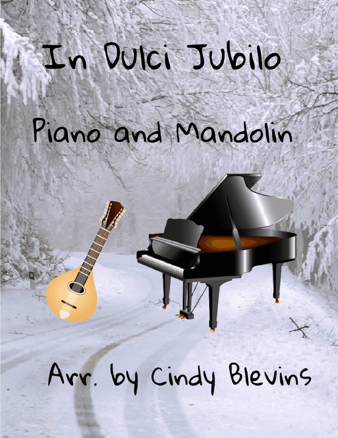 In Dulci Jubilo, for Piano and Mandolin (arr. Cindy Blevins)
