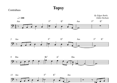 Topsy (arr. Wesley S. SIlva)