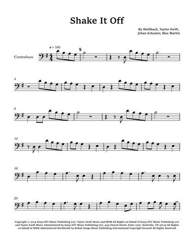 Shake It Off (arr. Glauco Fernandes)