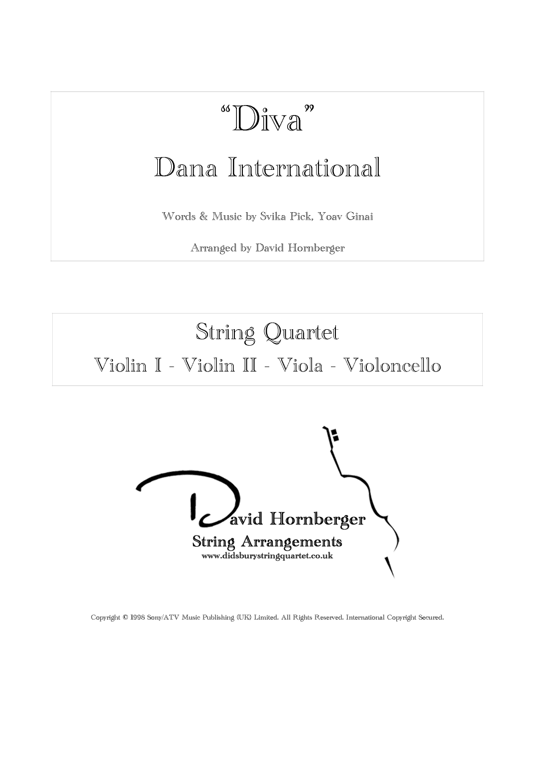 Diva (arr. David Hornberger)