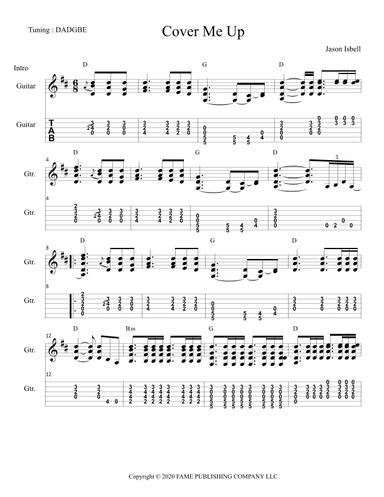 Cover Me Up (arr. The Real Boss Hos Publishing)