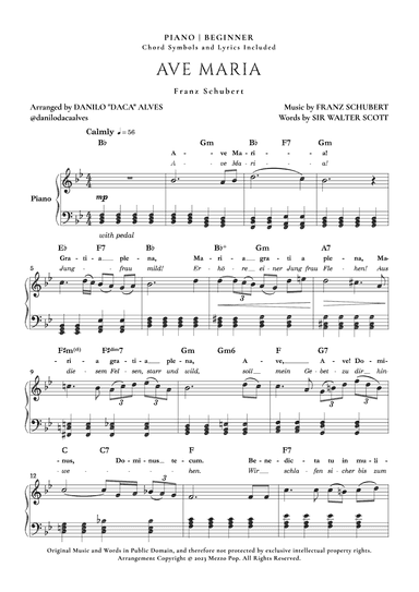 Ave Maria (arr. Danilo "Daca" Alves)