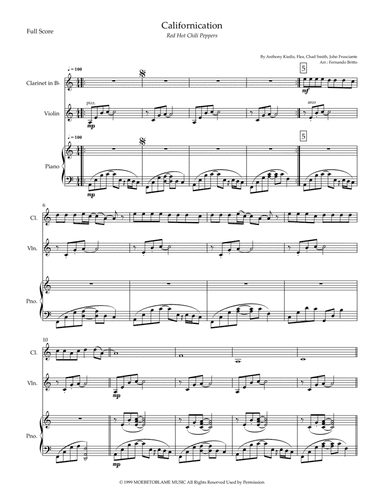 Californication (arr. Fernando Britto)