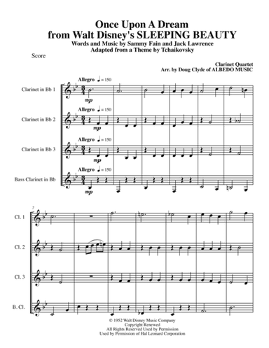 Once Upon A Dream (arr. Doug Clyde)