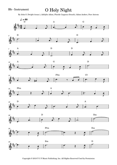 O Holy Night (arr. Fabio Eduardo de Oliveira)