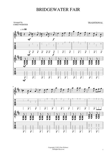 Bridgewater Fair (arr. Chris Webster)
