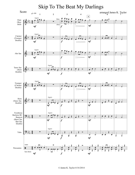 Skip To the Beat My Darlings (arr. James K. Taylor)