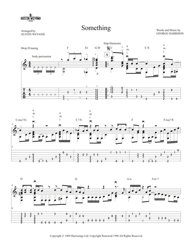 Something (arr. Austin Weyand)