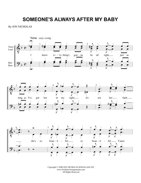 Someone's Always After My Baby