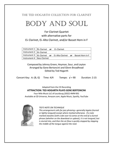 Body And Soul (arr. Gene Bertoncini and Glenn Broadhead)