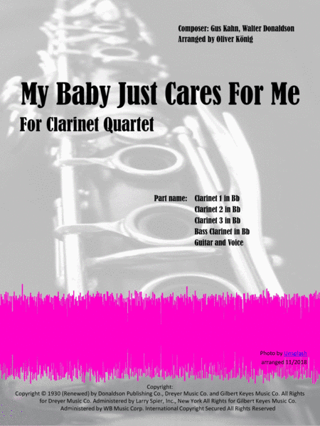 My Baby Just Cares For Me (arr. Oliver Koenig)