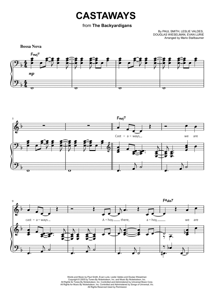 Castaways (arr. Mario Stallbaumer)