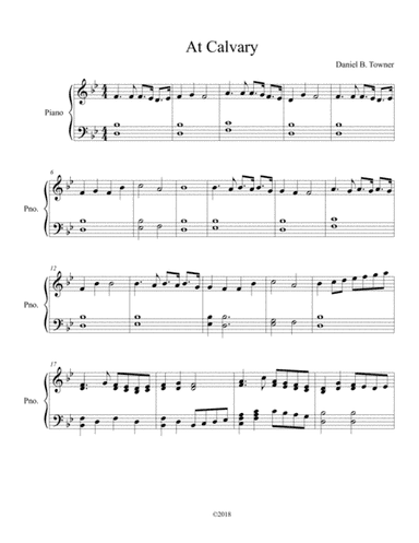 At Calvary (arr. Jody Ainsworth)
