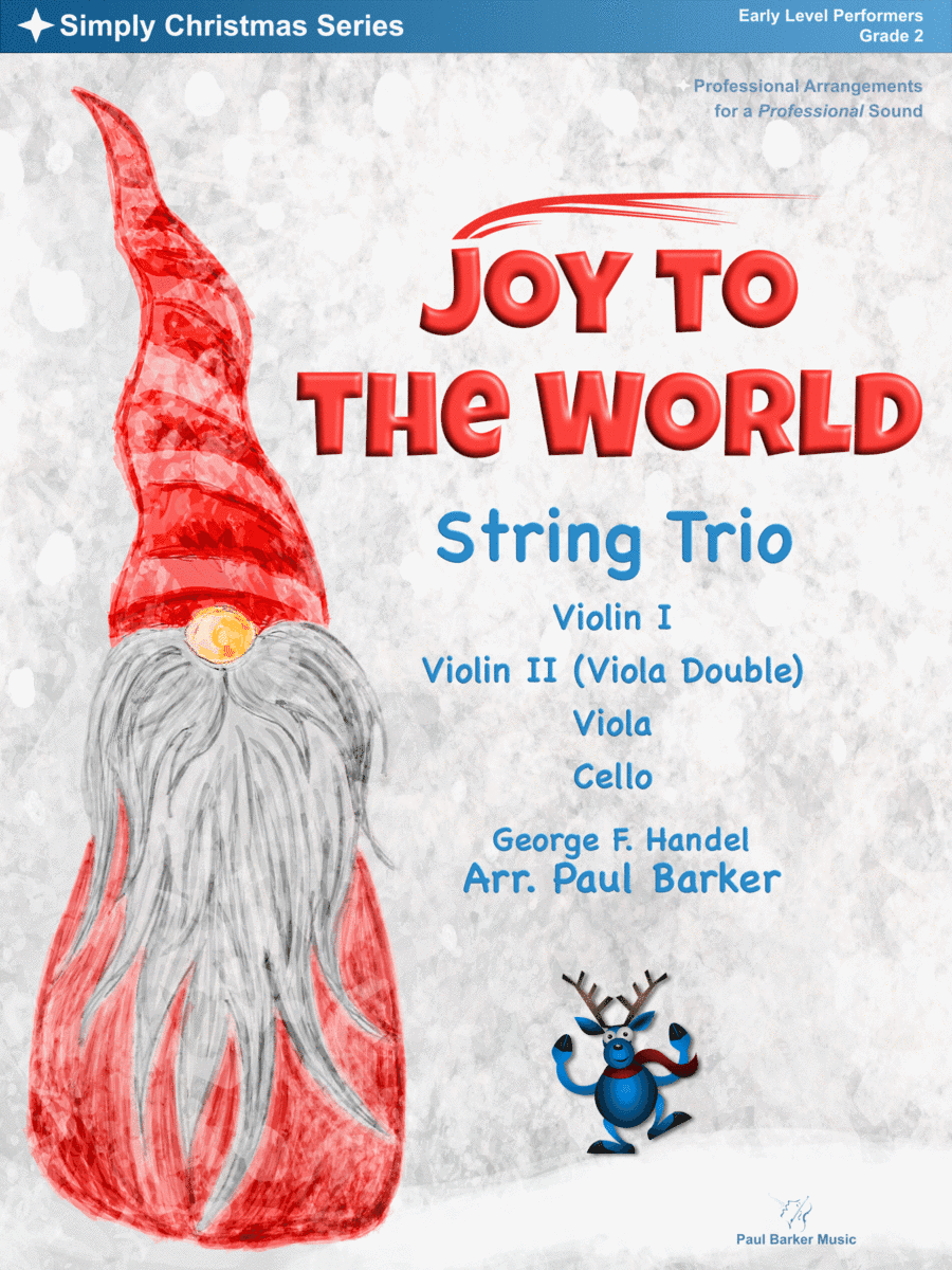 Joy To The World (String Trio) (arr. Paul Barker)