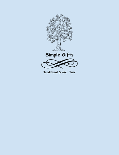 Simple Gifts (three violins and cello) (arr. Lena Seeger)