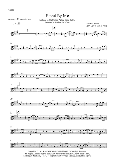 Stand By Me (arr. Alex Souza)