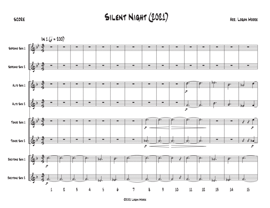 Silent Night (2021) (arr. Logan Moore)