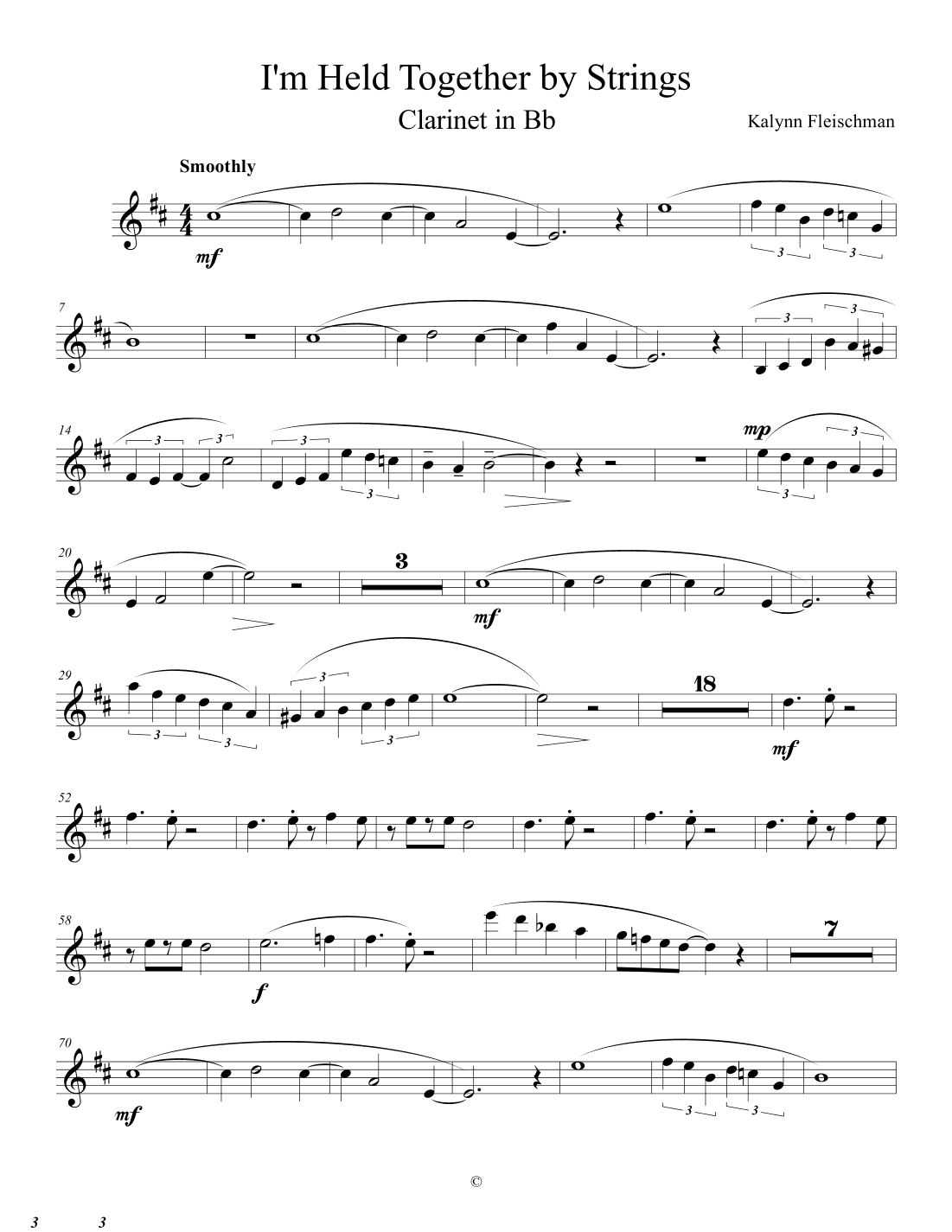 I'm Held Together by Strings (Parts)